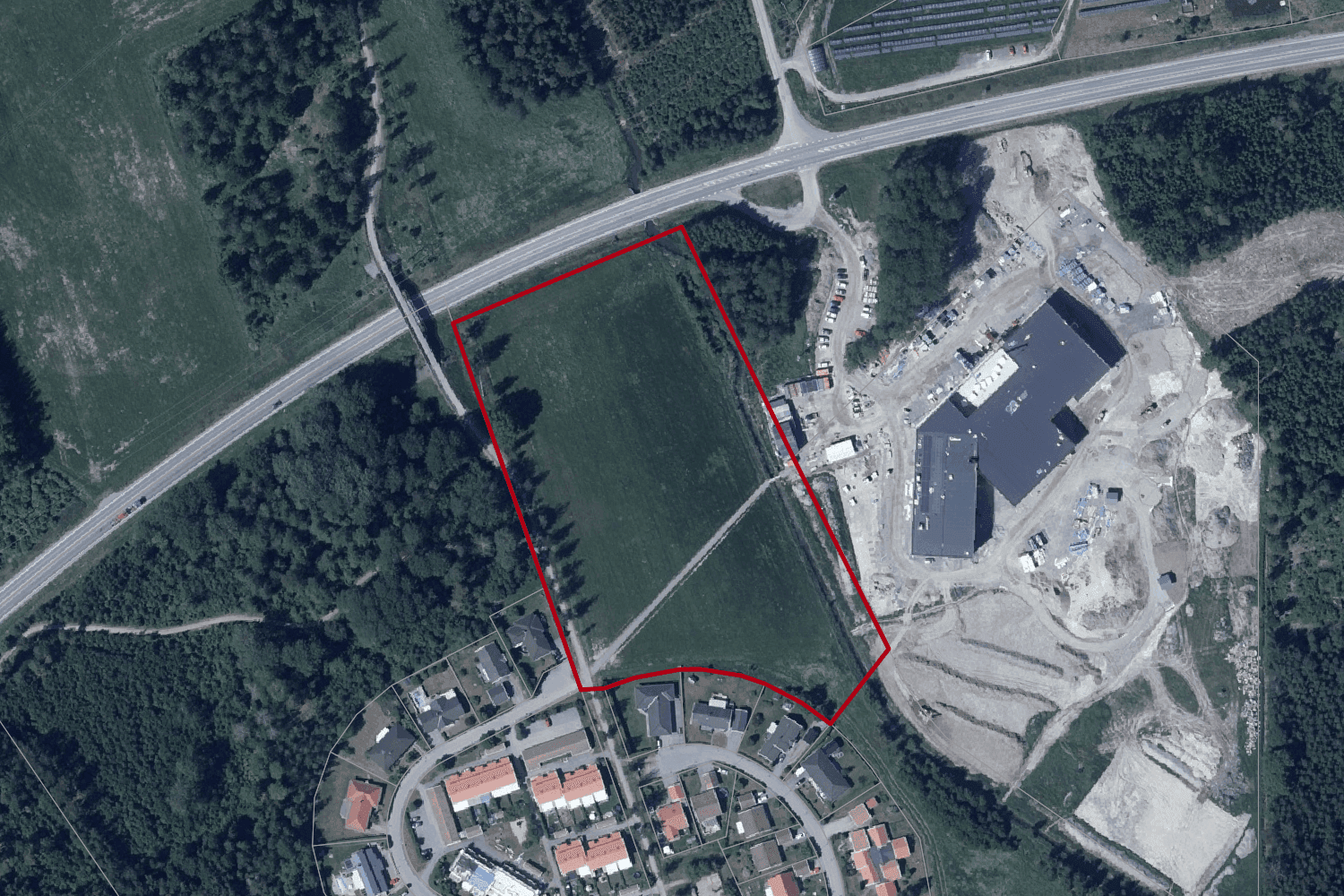 Planområde för "Detaljplan XXX"
